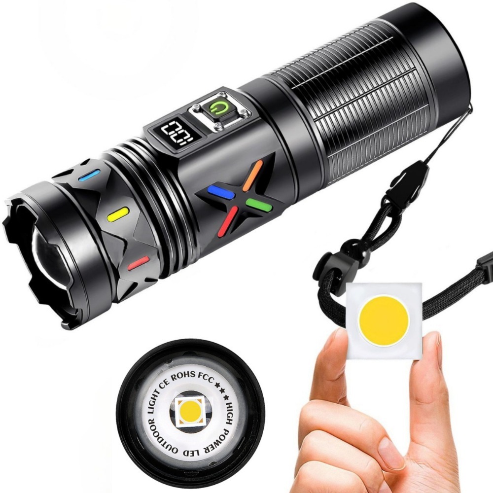 High Power LED Flashlight Tele – Tactical Flashlight Rechargeable Bewertung und Preis
