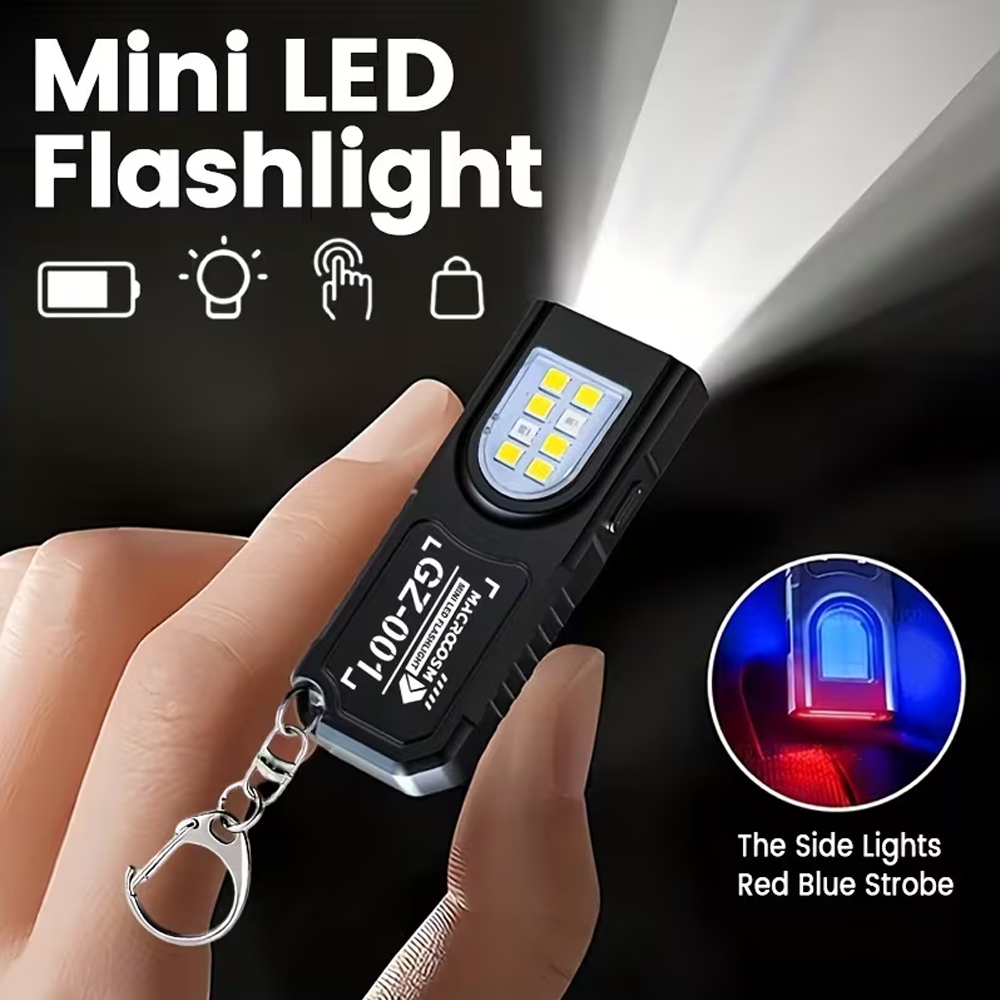 Mini COB LED Keychain Flashlig – Tactical Flashlight Rechargeable Bewertung und Preis