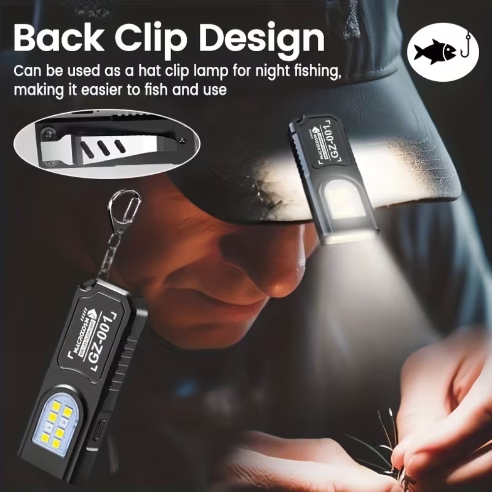 Mini COB LED Keychain Flashlig – Tactical Flashlight Rechargeable Bewertung und Preis