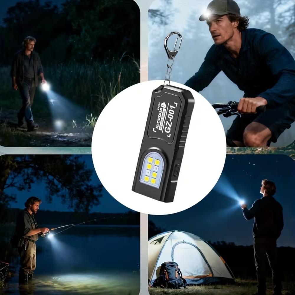 Mini COB LED Keychain Flashlig – Tactical Flashlight Rechargeable Bewertung und Preis